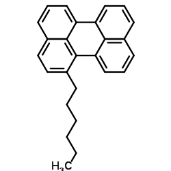 1-Hexylperylene结构式
