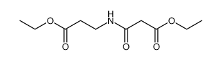 Ethyl 3-[(3-ethoxy-3-oxo-propyl)amino]-3-oxo-propanoate Structure