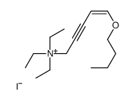 [(E)-5-butoxypent-4-en-2-ynyl]-triethyl-azanium iodide Structure