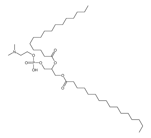 1,2-DIHEXADECANOYL-RAC-GLYCERO-3-PHOSPHO[DIMETHYLAMINOETHANOL] structure