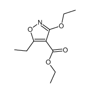 4-Isoxazolecarboxylicacid,3-ethoxy-5-ethyl-,ethylester(9CI) Structure