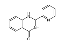 2-(2-pyridyl)-2,3-dihydroquinazolin-4(1H)-one结构式