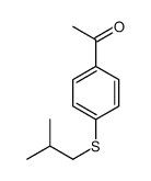 1-[4-(2-methylpropylsulfanyl)phenyl]ethanone图片