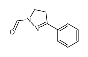 5-phenyl-3,4-dihydropyrazole-2-carbaldehyde结构式