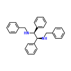 (1S,2S)-N,N'-双(苯甲基)-1,2-二苯基-1,2-乙二胺结构式