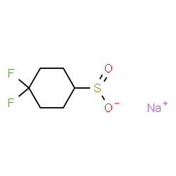 Sodium 4,4-difluorocyclohexanesulfinate Structure