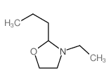 Oxazolidine,3-ethyl-2-propyl- structure