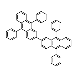 2,2'-Bi(9,10-diphenyl-anthracene) Structure
