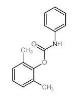 (2,6-dimethylphenyl) N-phenylcarbamate结构式