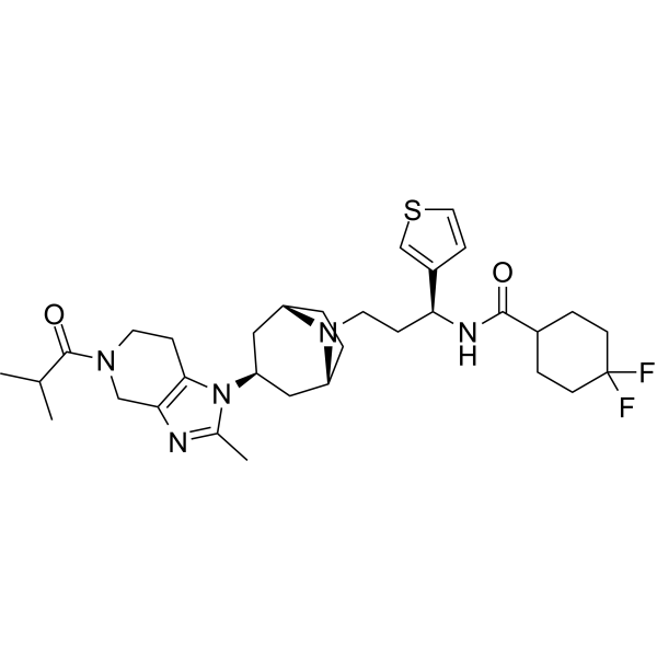 CCR5 antagonist 2 Structure