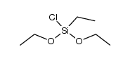 diethoxy-ethyl-chloro-silane结构式