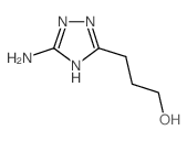 3-(5-AMINO-4H-[1,2,4]TRIAZOL-3-YL)-PROPAN-1-OL Structure