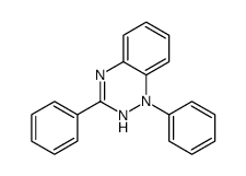 1,4-Dihydro-1,3-diphenyl-1,2,4-benzotriazine结构式