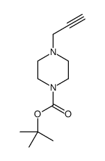 TERT-BUTYL 4-(PROP-2-YN-1-YL)PIPERAZINE-1-CARBOXYLATE structure