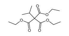 2-methyl-propane-1,1,1-tricarboxylic acid triethyl ester Structure