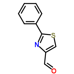 2-PHENYL-1,3-THIAZOLE-4-CARBALDEHYDE structure