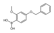 4-Benzyloxy-2-Methoxyphenylboronic acid Structure