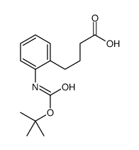 Boc-4-(2-aminophenyl)butanoic acid结构式