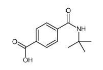 4-(tert-butylcarbamoyl)benzoic acid structure