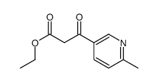 ethyl 3-(2-methyl-5-pyridyl)-3-oxopropionate结构式