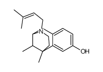 (2α,6α,11R*)-()-1,2,3,4,5,6-hexahydro-6,11-dimethyl-3-(3-methylbut-2-enyl)-2,6-methano-3-benzazocin-8-ol结构式