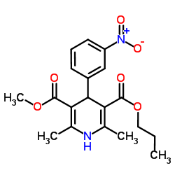 Nitrendipine Propyl Ester结构式