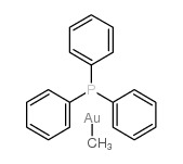 Methyl(triphenylphosphine)gold(I) Structure