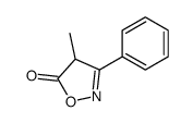 4-methyl-3-phenyl-4H-1,2-oxazol-5-one Structure