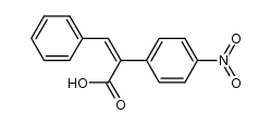 3c-phenyl-2-(4-nitro-phenyl)-acrylic acid结构式