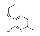 4-chloro-5-ethoxy-2-methylpyrimidine structure