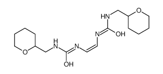 1,1'-[(E)-Vinylene]bis[3-[(tetrahydro-2H-pyran-2-yl)methyl]urea]结构式