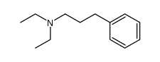 N,N-diethyl-3-phenylpropan-1-amine结构式