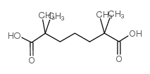 2,2,6,6-tetramethylpimelic acid Structure