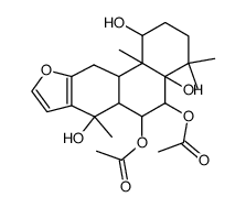 δ-Caesalpin-Diacetat结构式