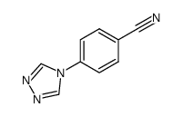 4-(4H-1,2,4-triazol-4-yl)benzonitrile Structure