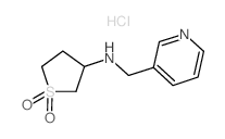 N-(1,1-DIOXIDOTETRAHYDROTHIEN-3-YL)-N-(PYRIDIN-3-YLMETHYL)AMINE HYDROCHLORIDE picture