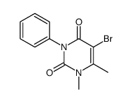 5-Bromo-1,6-dimethyl-3-phenylpyrimidine-2,4(1H,3H)-dione picture