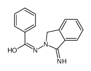 N-(3-imino-1H-isoindol-2-yl)benzamide结构式