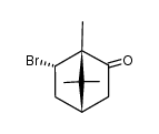 (-)-endo-6-bromocamphor Structure