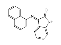 3-(naphthalen-1-ylamino)indol-2-one结构式