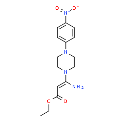 ETHYL 3-AMINO-3-[4-(4-NITROPHENYL)PIPERAZINO]ACRYLATE picture