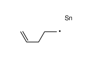 trimethyl(pent-4-enyl)stannane结构式