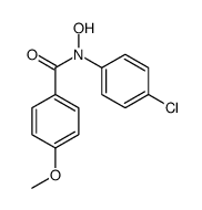 N-(4-chlorophenyl)-N-hydroxy-4-methoxybenzamide Structure