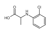 N-(2-chloro-phenyl)-alanine结构式