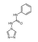 N-phenyl-N'-(4H-1,2,4-triazol-4-yl)urea Structure