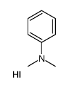 dimethyl(phenyl)azanium,iodide结构式