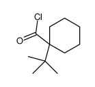 1-tert-butylcyclohexane-1-carbonyl chloride Structure