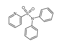 N,N-diphenylpyridine-2-sulfonamide结构式