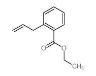 2-ALLYL-BENZOIC ACID ETHYL ESTER structure