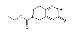 ethyl 3-oxo-3,5,7,8-tetrahydropyrido[4,3-c]pyridazine-6(2H)-carboxylate Structure